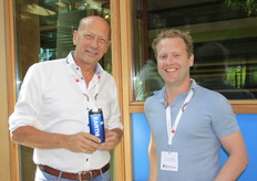 Mart Valstar (Best Fresh Group) en Tijl Hoefnagels (Future food fund)