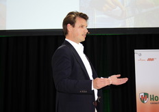 Quint van Veen beet het spits af en pitchte over Think Big.