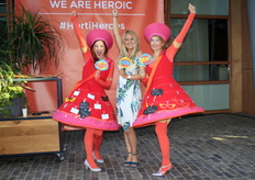 Tineke Ogink, Chantal Ruigrok en Caatje van Leeuwen.