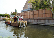 Historische boot 'De nederzetting'