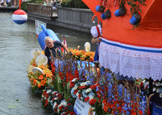 Schipper John van der Spek had alles onder controle