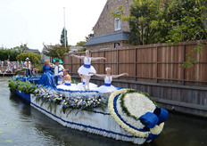 Ballet aan boord van de boot van Kwintsheul