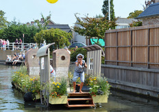 Ook de Gemeente Den Haag was present met een enthousiast act