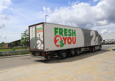 Truck in Fresh2You huisstijl