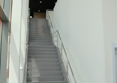 De trap voor het personeel