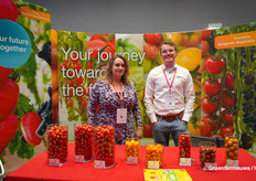 Cathelijne Cramer en Geoffrey Hibbs van Syngenta