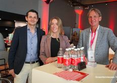 Adam Davy & Zinaida Kapelstina van Azura Group met Peter Barentsen van Oreon.