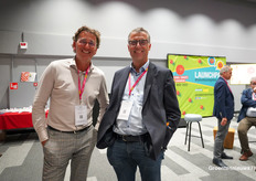Roland van Gulik van Greenwear met Martin van Zeijl van Bom Group.