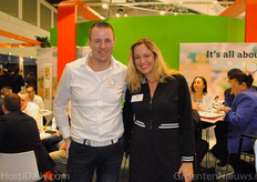 Henri Schockman van Levarht met Mariette van der Linden van Green Diamonds