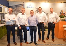 Marco van 't Hart, Arjan van der Meer, Berry Koppert, Olaf Mos en Pieter van Berchum van Gakon