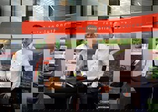 Pascal Boers en Remko Bosch (Van der Knaap Group of Companies)