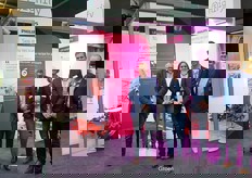 Het team van Signify: Kay Rauwerdink, Danielle Smits, Erik Stappers & Erik Jansen