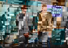 Stefaan Vandaele van Demtec / Martin Stolze en Paul van der Wielen van Martin Stolze