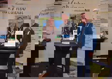 Jessie Halters, Chris Martens, en Hans van Loon van NAK Tuinbouw