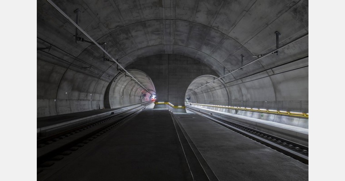 Nieuwe Ceneritunnel Zwitserland verbindt Genua met Rotterdam
