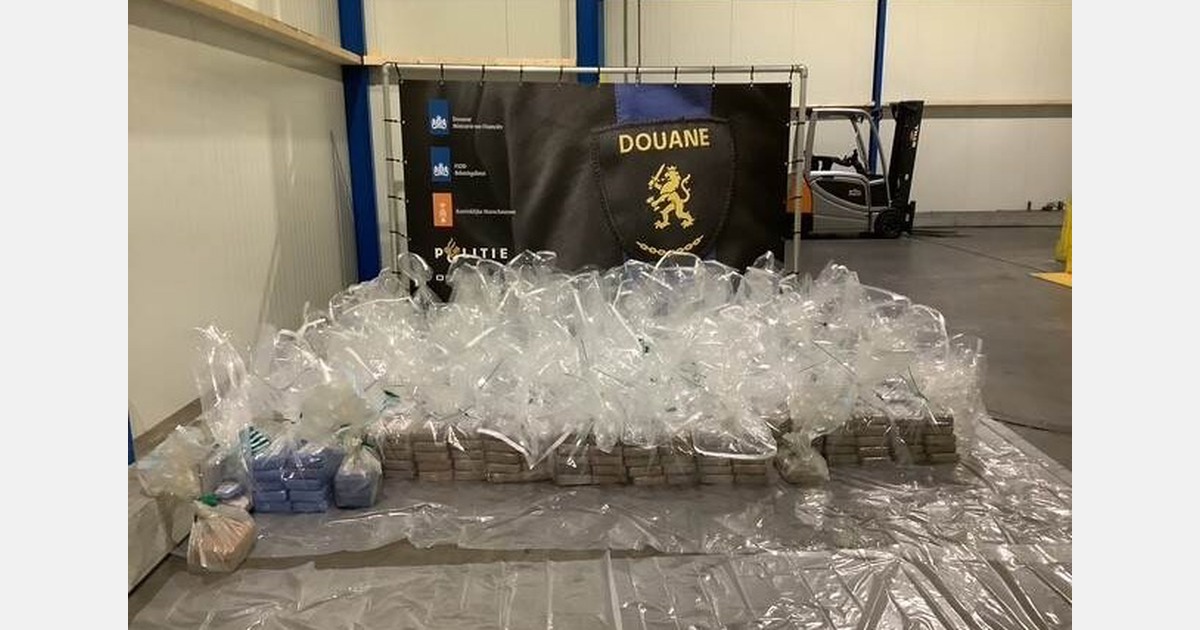 Douane onderschept 889 kilo cocaïne in haven van Vlissingen