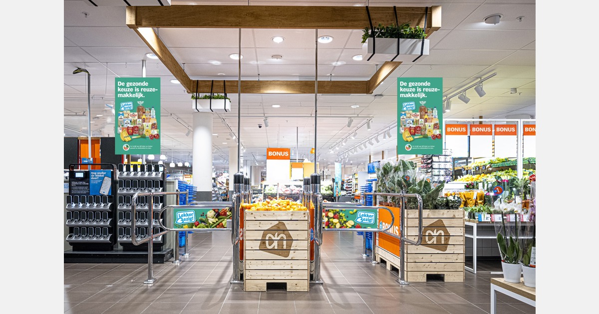 Albert Heijn zet sterker in op Schijf van Vijf en test met gezond kassaplein
