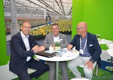 Peter Vos, Cock van Bommel (ErfGoed) and Freek Steenks (Steenks Services)