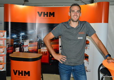 Bas van Dijke van VHM Machinery