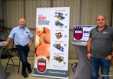 Jan Zandijk en Joan van Burg van Burg Machinery