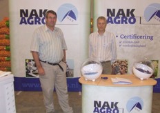 Ronald van den Vijver en Robert Minnaar van NAK Agro