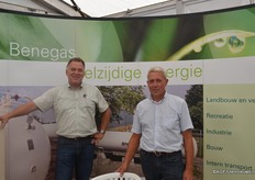 George Vermaat en Henk Vedder van Benegas