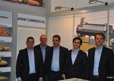 He team van Tummers Methodic op de woensdag. Zij waren voor het eerst aanwezig op de beurs.