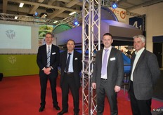 Anton van Wijk, Alfons Sanchez, Tom Wessels en Geoffe Burke van FTNON.