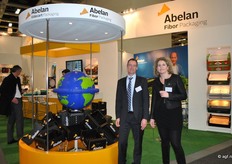 Derk Troostheide en Liesbeth van den Akker van Abelan Fibor Packaging.