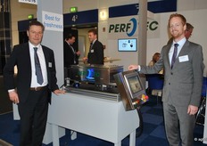 Bas Groeneweg en Martijn de Bruin van Perfotec.