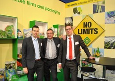Henri van Hemert, Jan Wessemius en Rob de Leeuw van Oerlemans Packaging.
