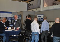 Aan de staantafel: Fred Douven, European Sales manager van BBC Technologies.