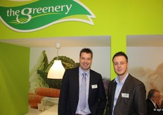 Berry Olsthoorn en Jeffrey Moret vertegenwoordigden Naturelle in de stand van The Greenery