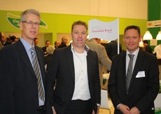 Het team van J.H. Wagenaar met Tim Kenter, Barry Smit en Gerard Breed