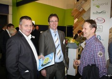 Jan Oostrom en Kees van Rooij op bezoek bij Robert Vogel