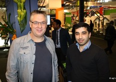 Knoflookboys Arjan Biesheuvel en Rezwan Kazemi