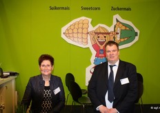 Annie Wolters en Johan van Dommelen van Hermans Suikermais