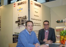 Jaap van der Sar en Mark van der Kamp van Sarco Packaging