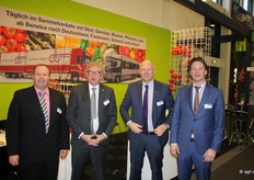 Robert Smit, Aad van Daalen, Gerard van den Bos en Aris van Daalen