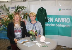 Jolanda Pladdet en Tineke van Oorschot van ABN Amro