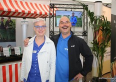 Judith Havermans en Ed Vermorken van Syngenta
