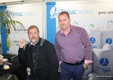 Jan van Vlamings en Pascal Philipsen van Timac Agro