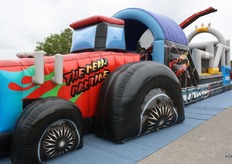 En een heuse trekkerstormbaan voor de kids