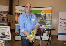 Andre Boot met de nieuwe plantui Contado