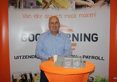 Hans Jaspers van Goodmorning, het uitzendbureau vierde afgelopen week haar 15e verjaardag