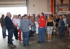 Brede belangstelling voor de rondleiding