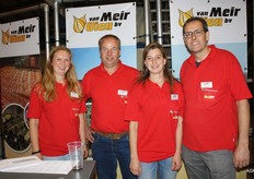 Het Van Meir-team met Milou Testers, Renee Menkveld, Christel van Meir en Jan Zweemer