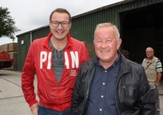 Arie van Baalen van River Onions met zijn vader