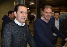 Jaap Jansen van Actitec en Hans Peelen van Sarco.