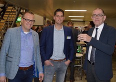 Jan de Jager, Lauwren de Jager van Jager Detachering en Piet Zoon, burgemeester van Reimerswaal.